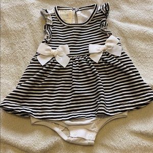 SALE 3/$12Black & White Striped Dress